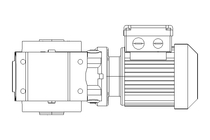 Worm gear motor 0.18kW 4.3 1/min