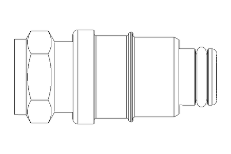 Kupplungsstecker G1/4" innen