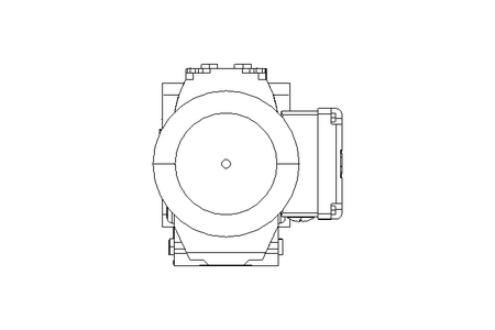 Worm gear motor 0.25kW 18 1/min