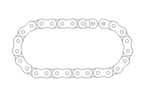 ROLLER CHAIN CPL 10B-1 26GL. DIN 8187