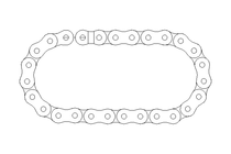 ROLLER CHAIN CPL 10B-1 26GL. DIN 8187