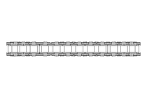 ROLLER CHAIN CPL 10B-1 26GL. DIN 8187