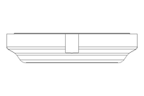 Nutmutter M32x1,5 St-Zn