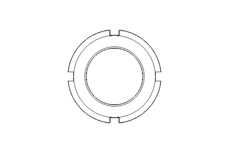 Nutmutter M32x1,5 St-Zn