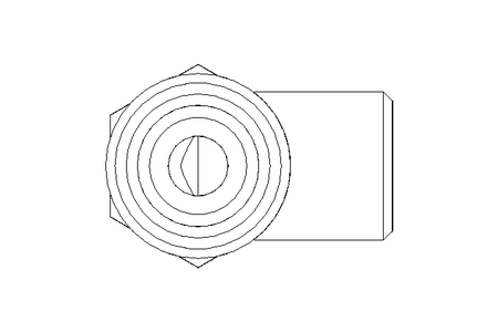 SWIVEL SCREW CONNECTION 1/4"