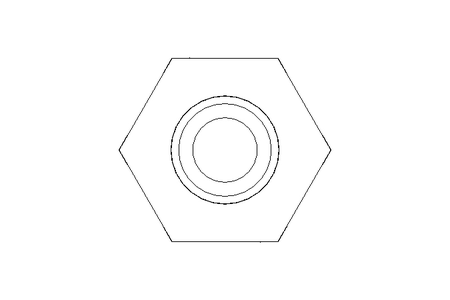 GREASE FITTING M1 M10X1 ST:ZN DIN 3404