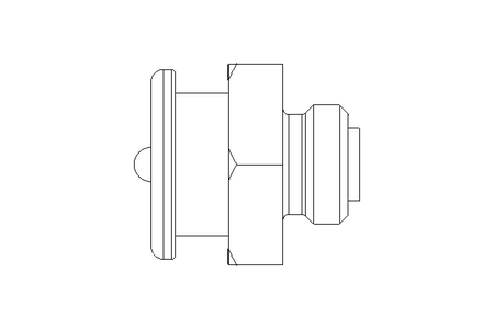 Fl.-Schmiernippel M1 M10X1 ST:ZN DIN3404