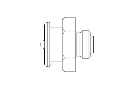 GREASE FITTING M1 M10X1 ST:ZN DIN 3404