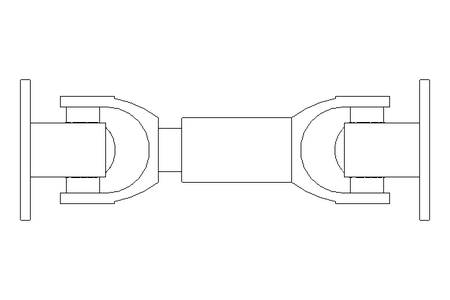 Gelenkwelle D=65 L1=190 L2=210