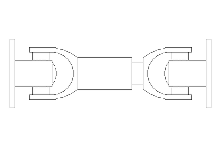 Gelenkwelle D=65 L1=190 L2=210