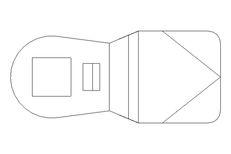 Zunge H=34 mm GHE 602F867 Nirosta