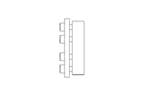 Clamping element D90 d60 2084Nm