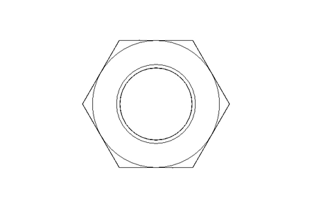 Hexagon nut M30 ST DIN934