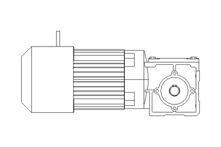 Winkelgetriebemotor 0,37kW 323 1/min