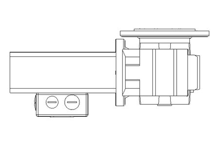 WORM GEAR MOTOR SERVO MOTOR 2 NM