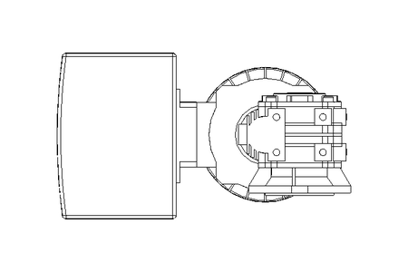 Schneckengetriebemotor 0,37 kW