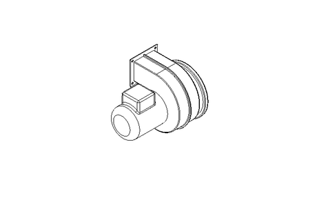 Radial flow fan 400V 120W