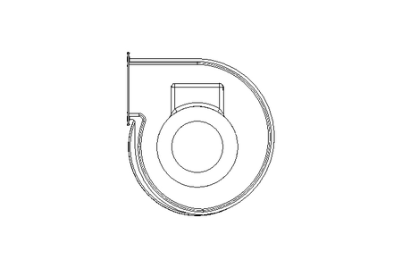 Radial flow fan 400V 120W