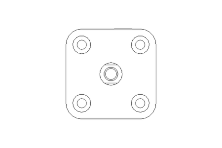 Doppelt wirkender Zylinder D25 Hub30