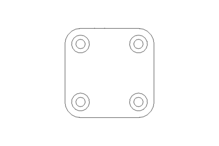 Doppelt wirkender Zylinder D25 Hub30