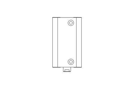 Doppelt wirkender Zylinder D25 Hub30