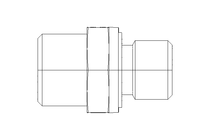 Rohrverschraubung L 10 G1/4" 1.4571