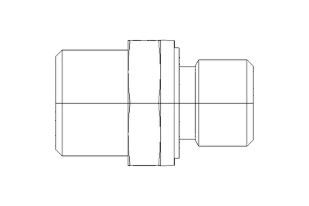 Rohrverschraubung L 10 G1/4" 1.4571