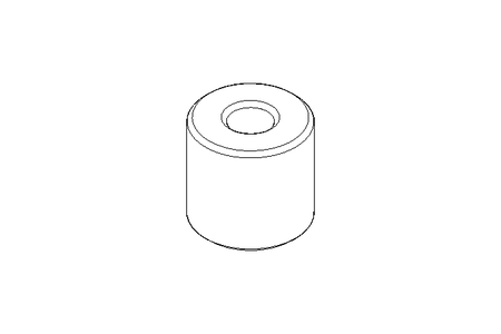 Threaded nut LH TR24x5 PA