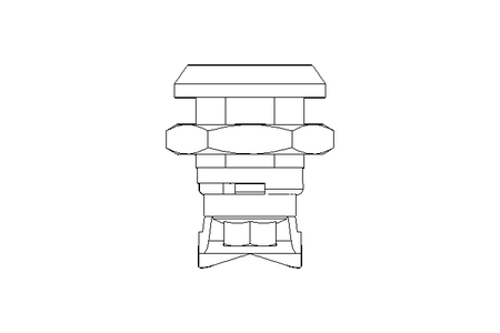 TURNING BOLT W/ CYLINDER LOCK  NO.