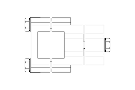 cross clamping piece