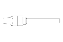 Klemmhebel M8x63 1.4305