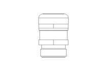 Cable Gland EMC Shield M25 long (9-16.5)