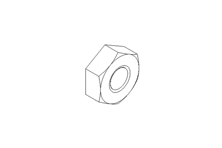 Hexagon weld nut M6 ST DIN929