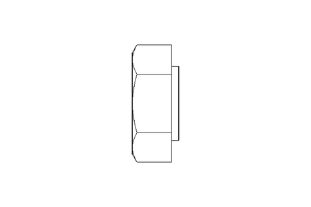 Dado esagonale saldato M6 ST DIN929