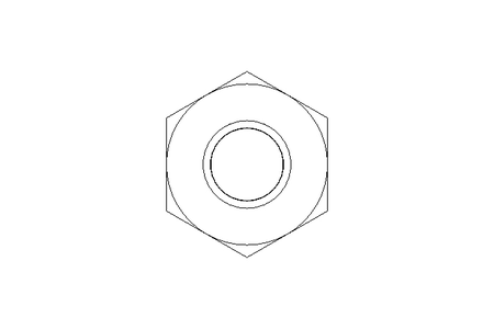 Hexagon weld nut M6 ST DIN929