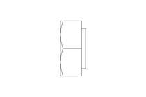 Hexagon weld nut M6 ST DIN929