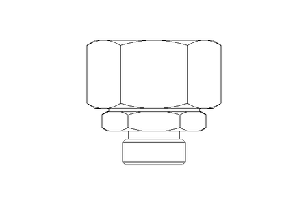 Reduzieranschluss L 28/15 Niro DIN3865