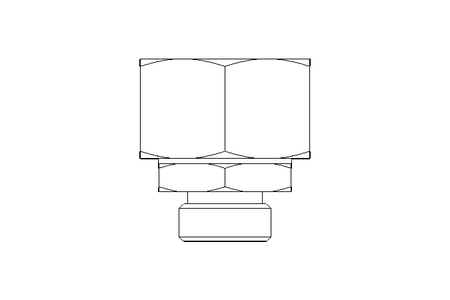 Reduzieranschluss L 28/15 Niro DIN3865