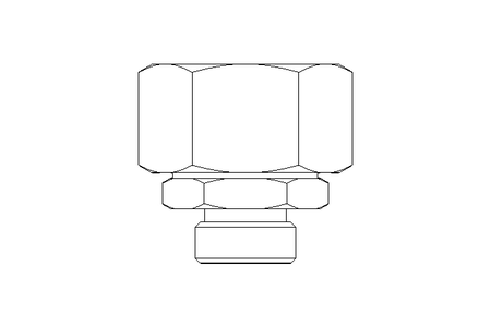 Reduzieranschluss L 28/15 Niro DIN3865