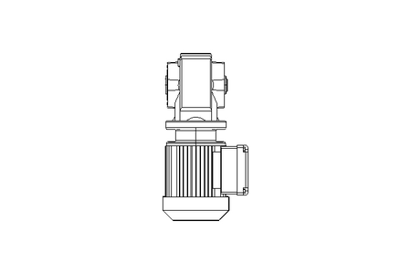 Worm gear motor 0.25kW 205 1/min