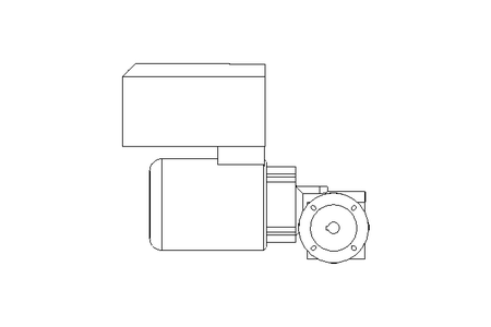 Schneckengetriebemotor 0,37 kW