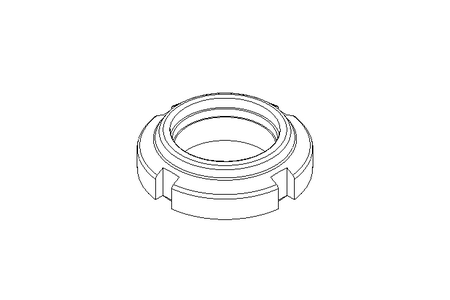 开槽螺母 M24x1,5 St-Zn