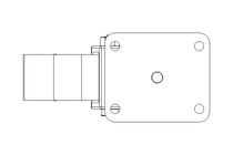 Lenkrolle 100x40 350kg