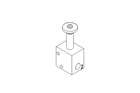 VALVULA 3/2 SEM SOLENOIDE