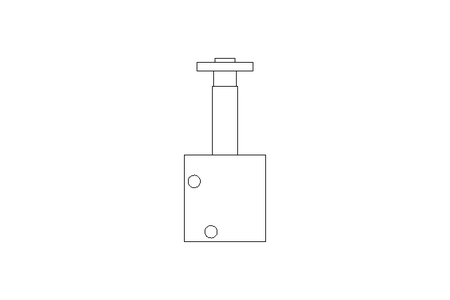 VALVULA 3/2 SEM SOLENOIDE