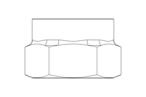 Écrou hexagonal M4 A4 DIN985