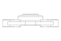 Cuscinetto flangiato EFOM 20x47