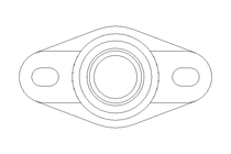 Flanschlager EFOM 20x47