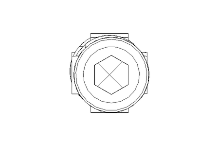 Universal joint shaft D=20 L1=210 L2=250