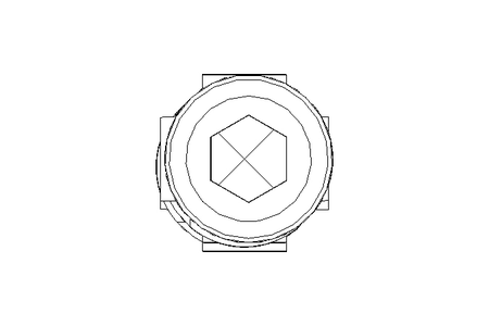 Universal joint shaft D=20 L1=210 L2=250